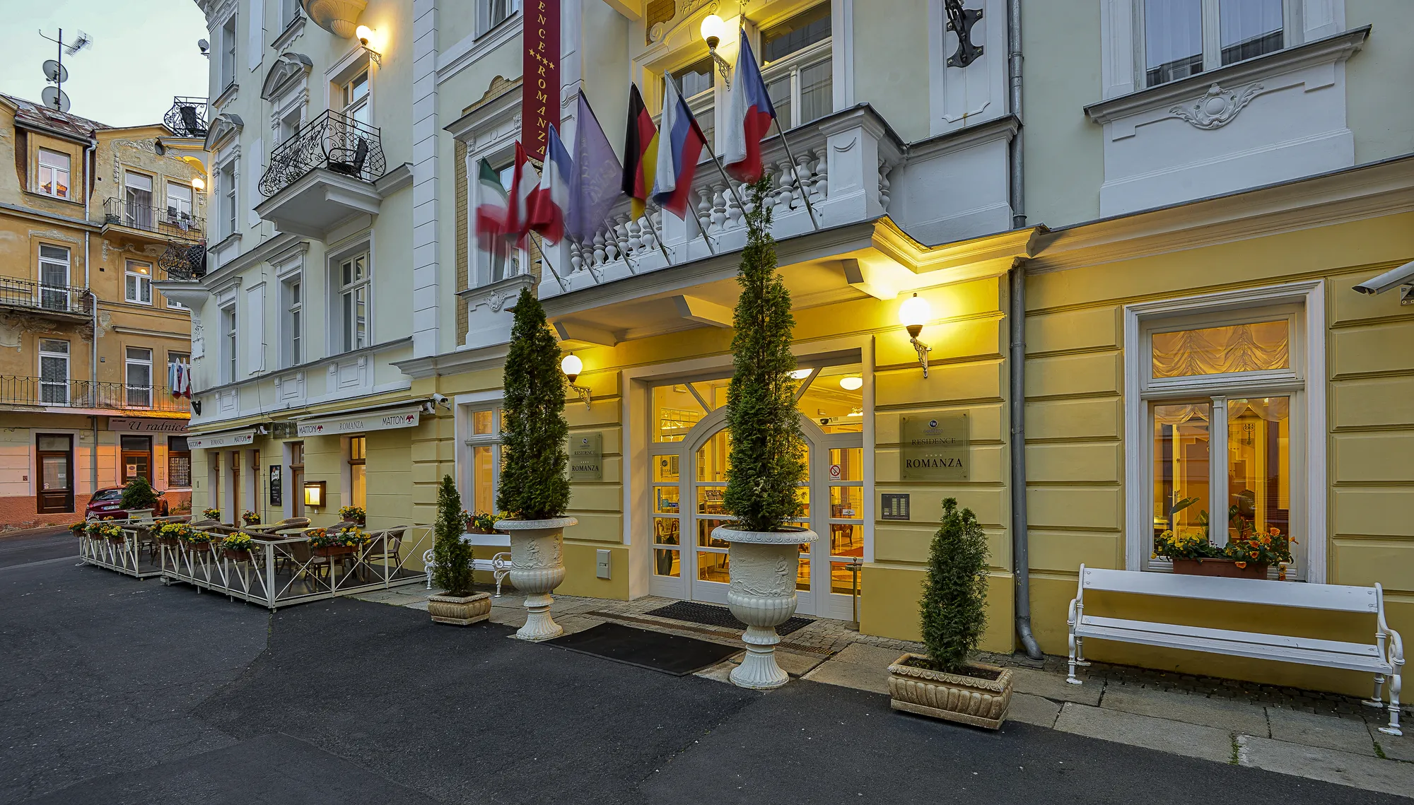 Superior dvoulůžkový pokoj v Boutique Hotel Romanza